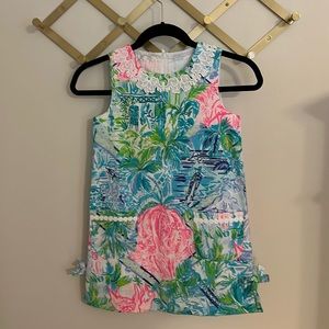 LILLY PULITZER girl’s shift dress size 7